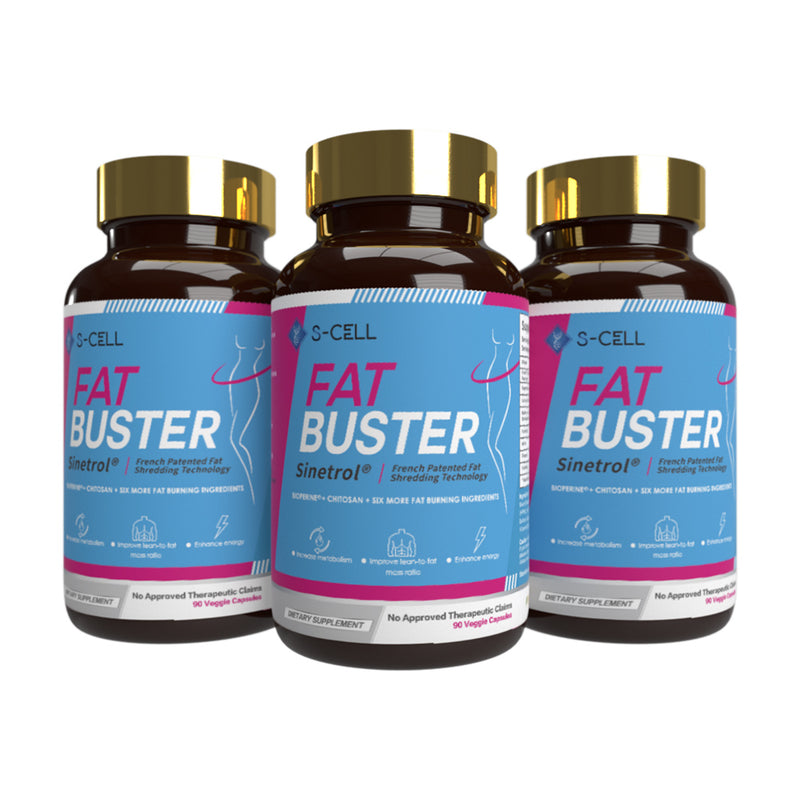 FAT BUSTER (3-Month Pack) - S-CELL Health & Beauty