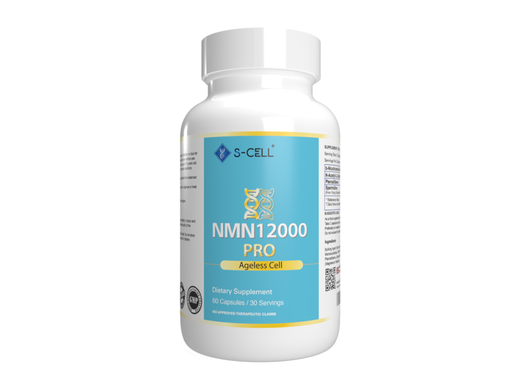 NMN Supplement in Singapore - NMN 12000 PRO | S-CELL SG